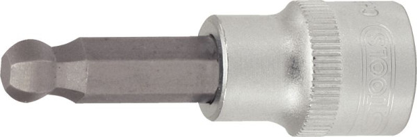 KS Tools 3/8" Bit-Stecknuss Innensechskant mit Kugelkopf, 5,5 mm, 917.2413