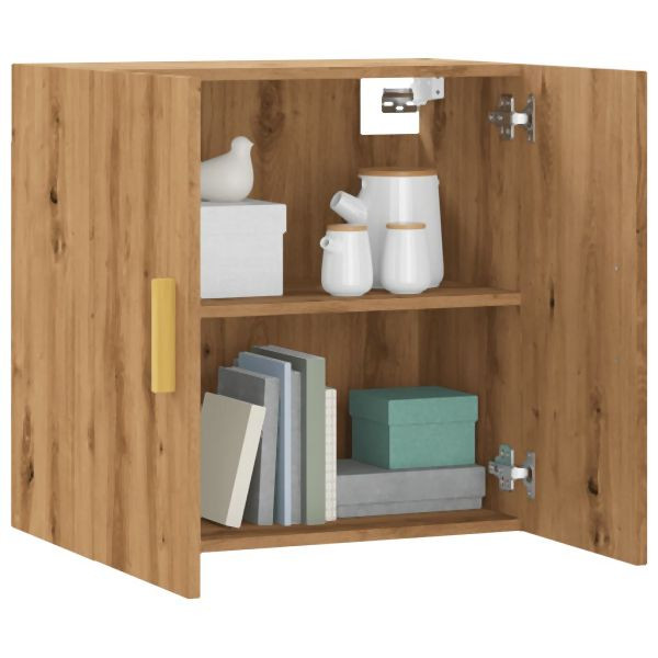 vidaXL Wandschrank Artisan-Eiche 60x31x60 cm Holzwerkstoff, 857070