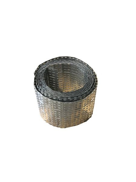 Schake Schalband, aus verzinktem Stahlblech auf 10 m Rolle, Höhe: 200 mm, 102220
