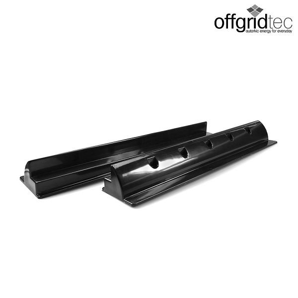 Offgridtec 55cm Spoiler schwarz Solar Dachhalterung Heavy Duty, 8-01-006550