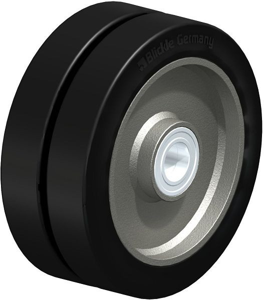 Blickle DS 361/50K Rad aus Elastik-Vollgummi, Schwarz, 642017