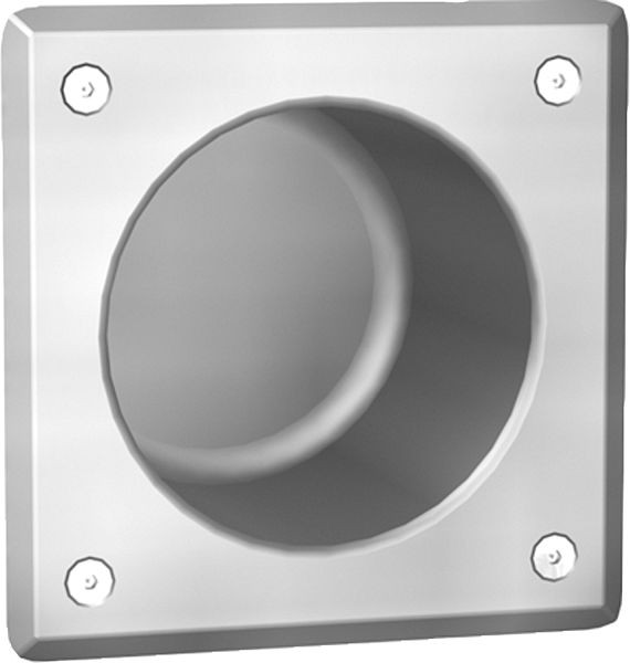 KWC WC-Rollenfach, Edelstahl, 180x180x105 mm, Unterputz, für 1 Rolle, 2000102704