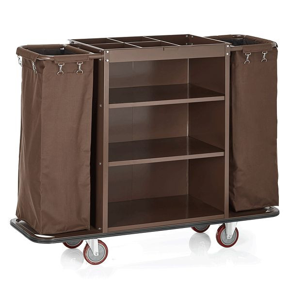 WAS Zimmerservicewagen, 142 x 45 x 112 cm, Stahl, pulverbeschichtet, 4420002