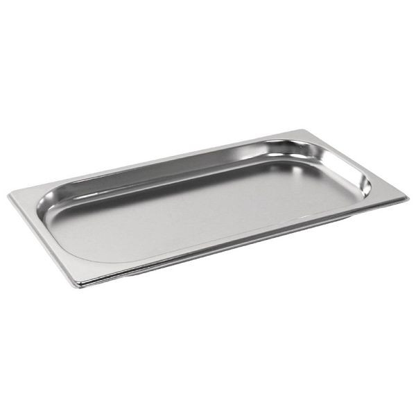 Vogue GN-Behälter Edelstahl 20mm GN1/3, Gastronormgrößen für maximale Kapazität, GM310