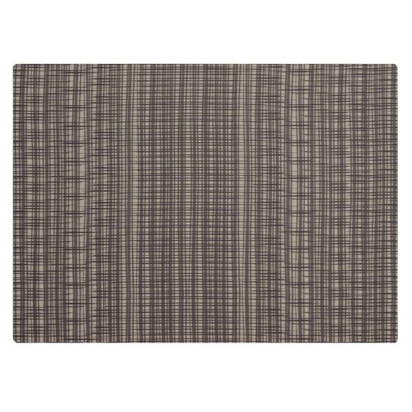 APS Tischset VELMA, Silikon, 45 x 33 cm, rutschhemmende Unterseite, sand/hellbraun, kariert, 60588