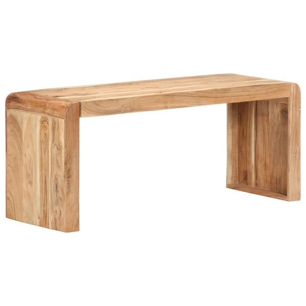 vidaXL Bank 110x38x46 cm Massivholz Akazie, 323584, 8720286068502