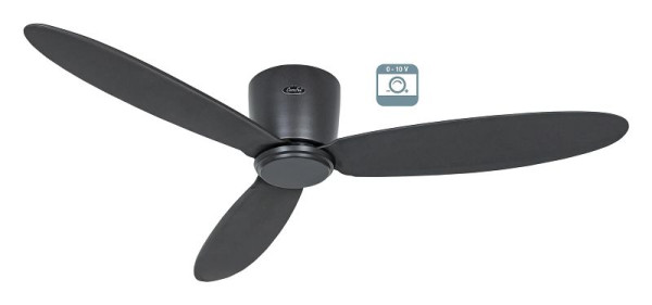 CasaFan Deckenventilator Eco Plano II 132 Lack basaltgrau-Lack basaltgrau 0 - 10 V, 3132841