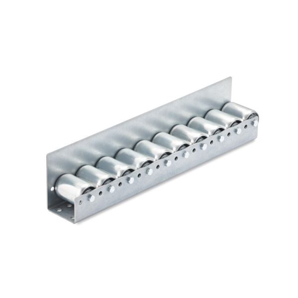 Torwegge Palettenrollschiene einseitig höheres Profil, NR100-208-3, Meterware, 0027321