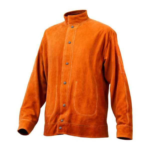 VEVOR Flammhemmende Schweißerjacke, strapazierfähige Lederschweißjacke, Größe L, KSNPKKSKNPAK8UX8MV0