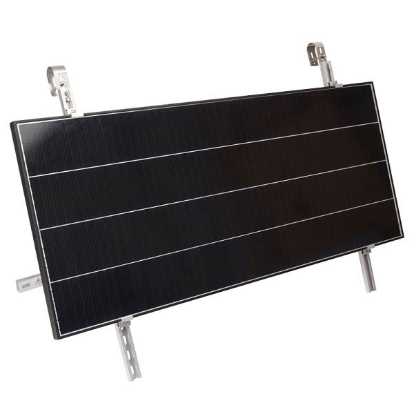 WATTSTUNDE Balkon Halterung BKW-H, silber, Aluminium, 203-11010