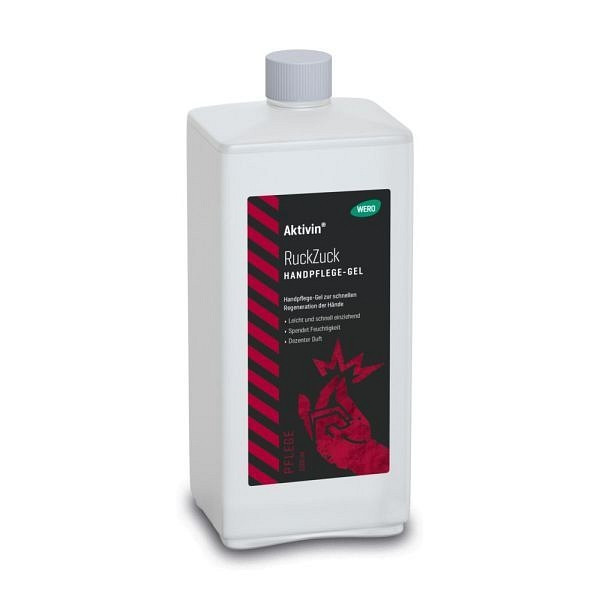 WERO Aktivin RuckZuck - Handpflegegel, VE: 1.000 ml Euroflasche, 20743610