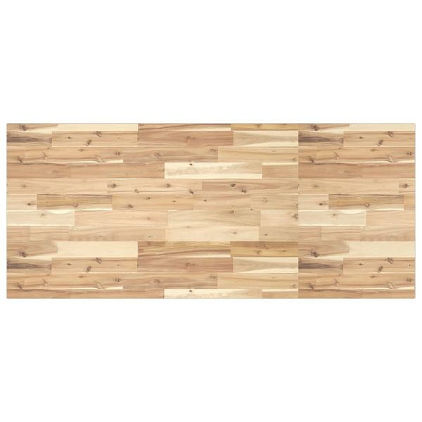 vidaXL Waschtischplatte Unbehandelt 120x60x2 cm Massivholz Akazie, 3279669