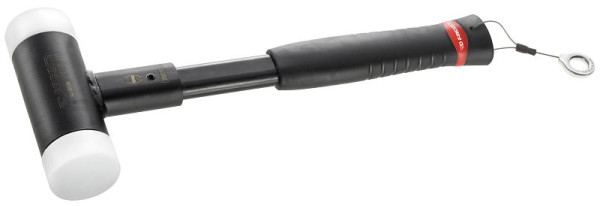 Facom Hammer mit FACOM SLS-System, rückschlagfrei, Nylon-Aufsätze, Stahlmittelstück, Glasfaserstiel, Ø Schlagfläche ca. 50 mm, 212A.50SLS