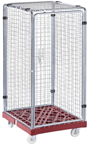 Pilsl Rollbehälter SAFE 1350 mm rot verzinkt, 1040000008