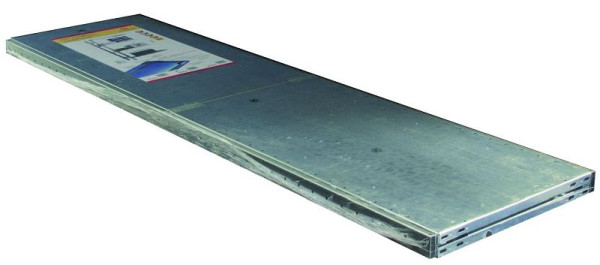 KLW 2 Zusatzböden, mit 8 Fachbodenträgern, 1000 x 500 mm, Tragkraft je Fachboden: 150kg, 6520-102050-FB150