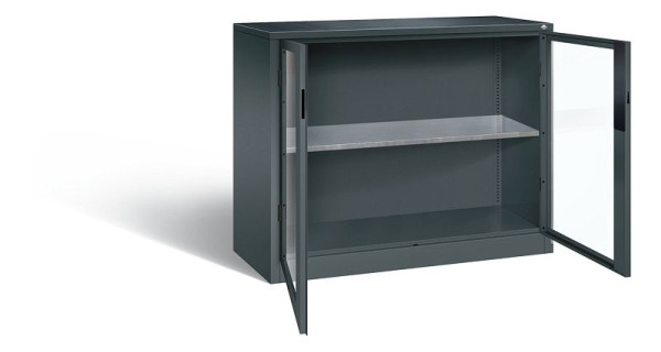 C+P Werkzeugschrank Acurado, H1000xB1200xT500mm, Farbe: Anthrazitgrau, Muldengriff, 8831-0552 S10011