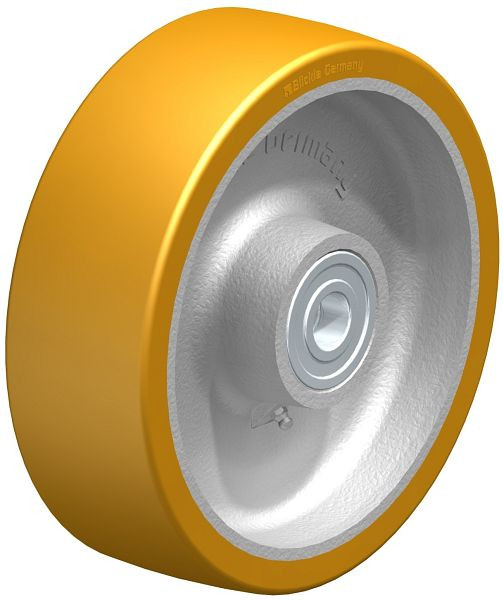 Blickle GTH 252/25K Rad aus Blickle Extrathane®, Hellbraun, 99424