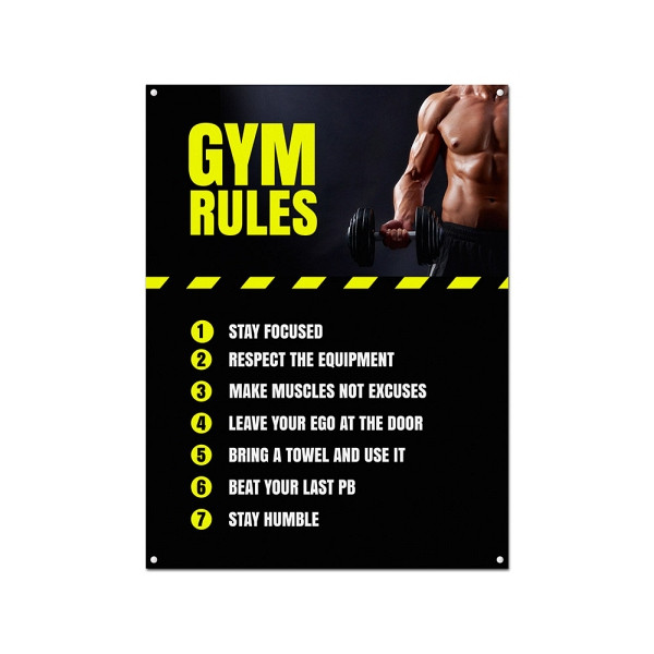 Showdown Displays Indoor Wandschild Basic 60 x 80 cm FOREX 3 mm, FBW600x800-FP3