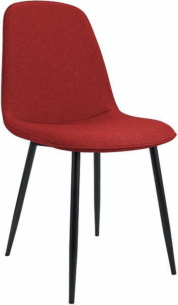 CLP Esszimmerstuhl Maryam Stoff, rot, 325836, 4255716350420