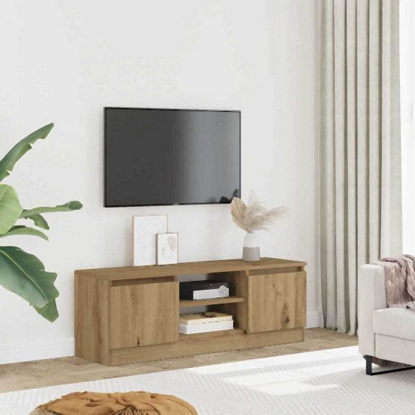 vidaXL TV-Schrank Artisan-Eiche 102x30x36 cm Holzwerkstoff, 855855