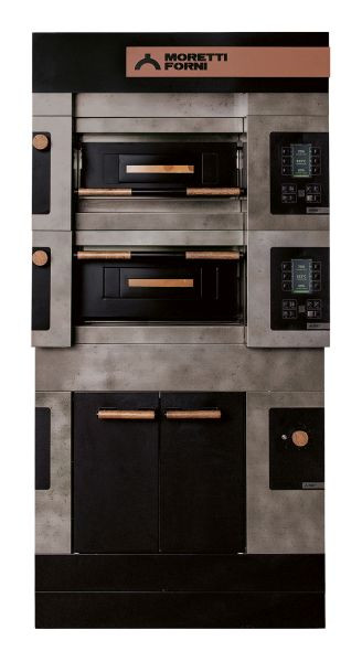 MORETTI Elektro-Pizzaofen serieS S50 E ICON Multibake, Standgerät, für EN 600 x 400 mm, für Pizzen / Pizzableche, 493600051
