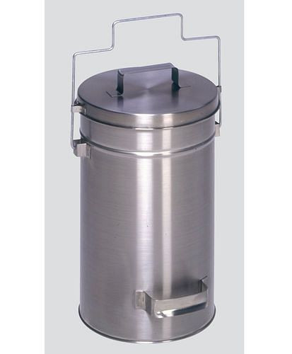 DENIOS Sicherheitsbehälter mit Deckel, Edelstahl, 15 Liter Volumen, 284063