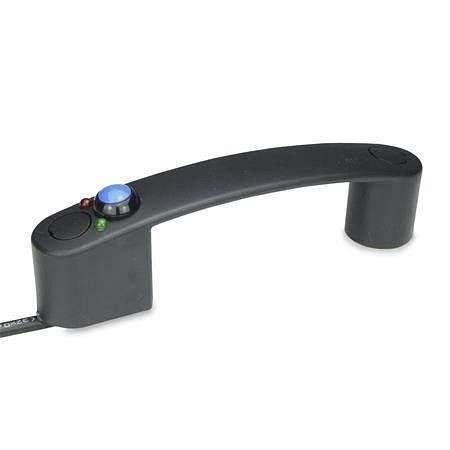 Ganter Bügelgriffe, Kunststoff, mit Kabel (GN 628.4-132-KU-5), 628.4-132-KU-5