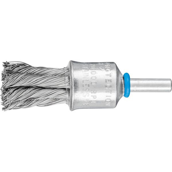 Pferd Pinselbürste mit Schaft, gezopft PBG 1919/6 INOX 0,35, VE: 10 Stück, 43207003