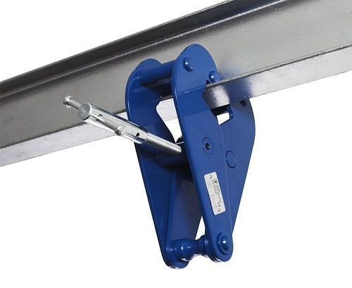 PLANETA Trägerklemme BK30, mit verzinkter Spindel, Tragfähigkeit 3000 kg, Greifbereich 80 - 320 mm, 306569