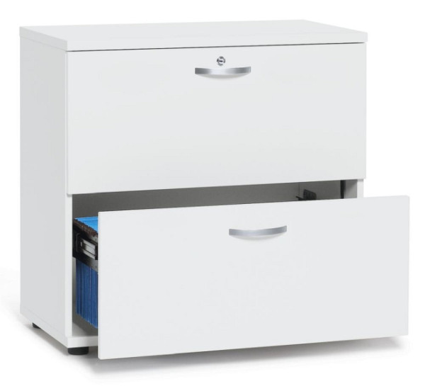 Deskin Hängeregistraturschrank MULTI M pro, Dekor weiß, B 800 x H 780 x T 420 mm, 268345