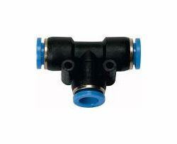 Riegler T-Steckverbindung, Schlauchdurchmesser 4, 109827, 4047322026314