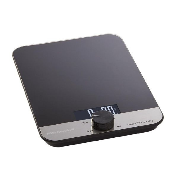 KitchenAid Globale Digitale Glas Küchenwaage Schwarz 5000g, DX298