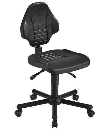 meychair Arbeitsdrehstuhl Workster Pro, Sitzhöhe bis 610 mm, Rücken mit Anti-Schock-Sicherung, 294858