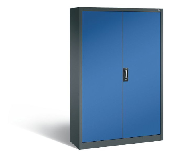 C+P Werkzeugschrank Acurado, H1950xB1200xT400mm, Farbe: Anthrazitgrau / Enzianblau, Muldengriff, 8930-00 S10588