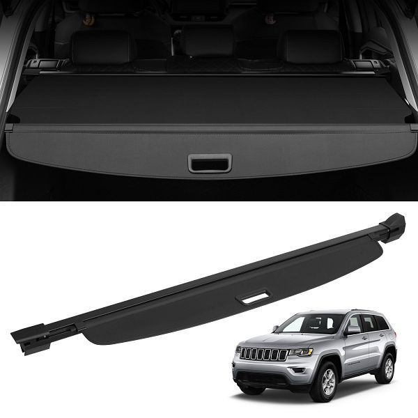VEVOR Einziehbare Laderaumabdeckung Jeep Grand Cherokee 2-reihig 2022-2024, YCKSSSHCGYCK7IFY2V0