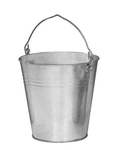 DENIOS Eimer, verzinkt, 10 Liter, VE: 10 Stück, 180844, 4040136322108