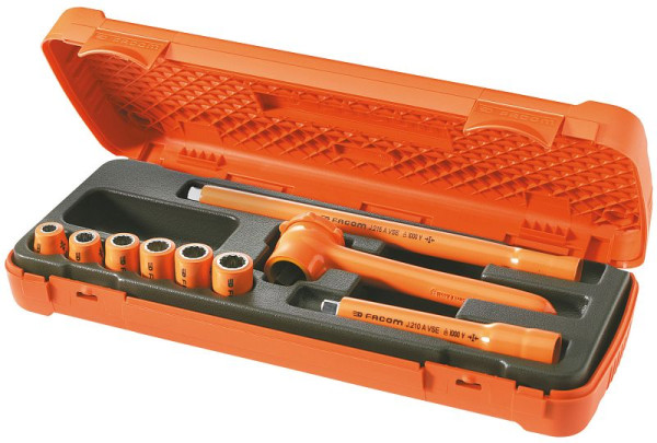 Facom Sortiment mit 9 Werkzeugen 1000V VSE, J.400AVSE