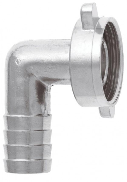GEKA-2/3-Winkelschlauchverschraubung, 90° IG G 1" - 19mm MS Cr, VE: 10 Stück, 28.4053