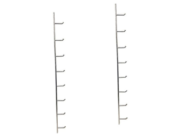 Growi Stangenregal, pro Paar, zur Wandmontage, VE: 1 Paar, 10016390