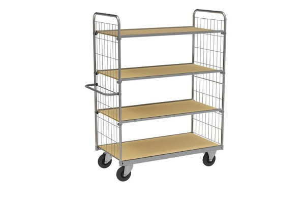 Kongamek Regalwagen 4 Etage schwer 1200 ESD, ESD Serie 9000, KM9000-4M-ESD