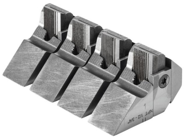 REMS Strehler-Schneidbacken HSS + Halter NPT 1/2-3/4, Satz, 759362 RHSS