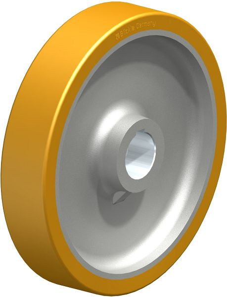 Blickle GTHN 251/40H7 Rad aus Blickle Extrathane®, Hellbraun, 459909