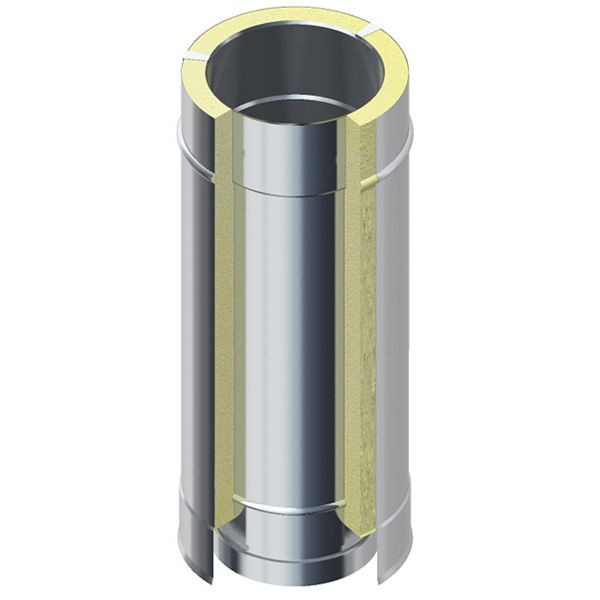 Solarbayer Außenkamin Rohrelement 200/1000/0,5mm, 530050801