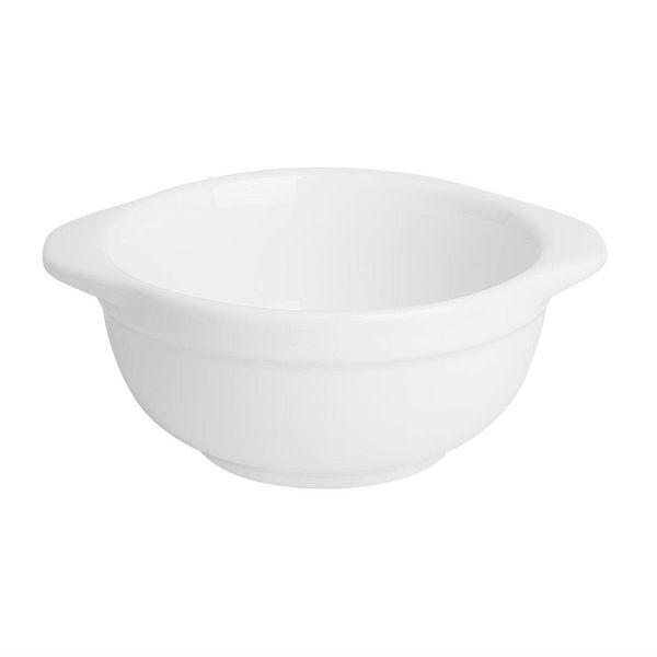 Olympia Whiteware Schalen mit Griffen 250ml, VE: 6 Stück, HP853