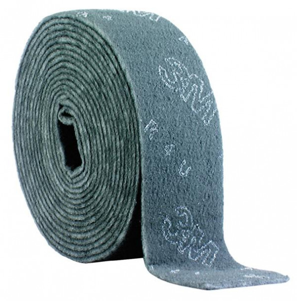 3M Scotch-Brite Vliesrolle WR-RL, 125 mm x 10 m, S SFN, VE: 4 Rollen, 7000077744
