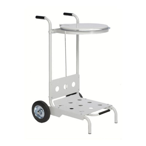 Stein HGS Müllsackständer -Cubo Sancho- 120 Liter aus Stahl, fahrbar, 17357