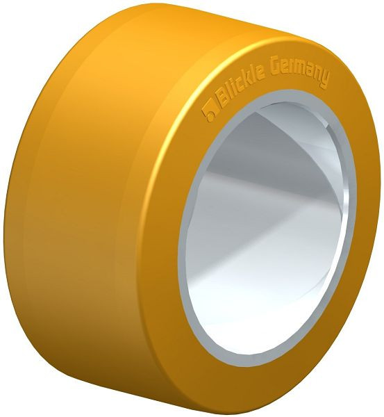 Blickle BTH 254x127/165 Bandage / Reifen aus Blickle Extrathane®, Hellbraun, 465757