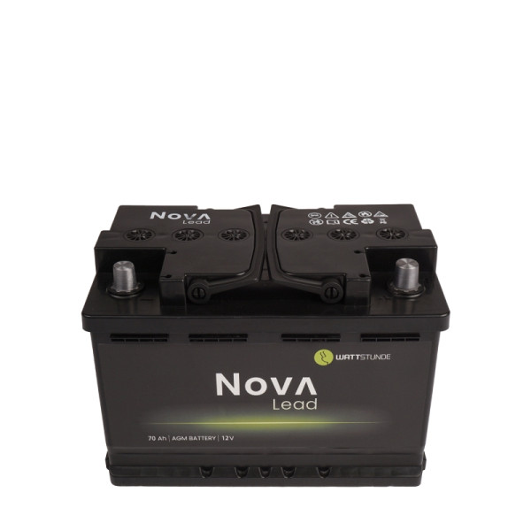 WATTSTUNDE Akku NOVA Lead 70Ah AGM, 501-55002, 4251190114725