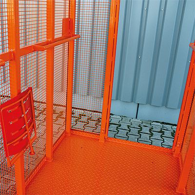 Eichinger Rettungskorb 1075.1, 1240 x 2200 x 2420, inkl. Seilstrupp, 2 Personen + 1 Verletzter, 10750100000000