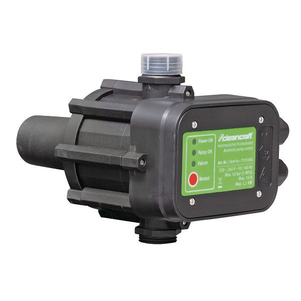 Cleancraft automatischer Druckschalter für Wasserpumpen, 7531004